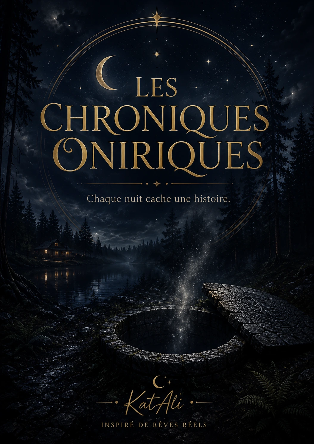 Couverture Les Chroniques Oniriques — Chaque nuit cache une histoire, par KatAli